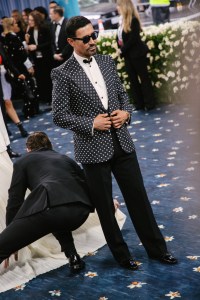 Raúl Ávila at The 2025 Met Gala Celebrating "Superfine: Tailoring Black Style" held at The Metropolitan Museum of Art on May 05, 2025 in New York, New York.