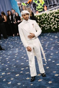Lewis Hamilton at The 2025 Met Gala Celebrating "Superfine: Tailoring Black Style" held at The Metropolitan Museum of Art on May 05, 2025 in New York, New York.