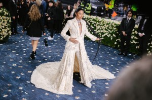 Coco Jones at The 2025 Met Gala Celebrating "Superfine: Tailoring Black Style" held at The Metropolitan Museum of Art on May 05, 2025 in New York, New York.