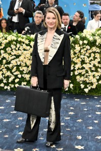 Hildy Kuryk-Bernstein at The 2025 Met Gala Celebrating "Superfine: Tailoring Black Style" held at the Metropolitan Museum of Art on May 05, 2025 in New York, New York.