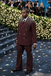 Pusha T at The 2025 Met Gala Celebrating "Superfine: Tailoring Black Style" held at the Metropolitan Museum of Art on May 05, 2025 in New York, New York.