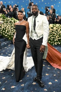 Gabrielle Union, Dwyane Wade at The 2025 Met Gala Celebrating "Superfine: Tailoring Black Style" held at the Metropolitan Museum of Art on May 05, 2025 in New York, New York.