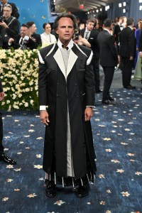Walton Goggins at The 2025 Met Gala Celebrating "Superfine: Tailoring Black Style" held at the Metropolitan Museum of Art on May 05, 2025 in New York, New York.