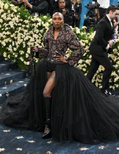 Cynthia Erivo at The 2025 Met Gala Celebrating "Superfine: Tailoring Black Style" held at the Metropolitan Museum of Art on May 05, 2025 in New York, New York.
