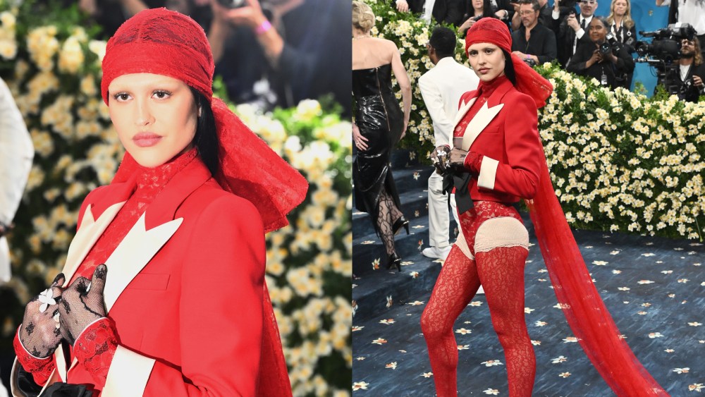 Amelia Gray Hamlin at the 2025 Met Gala.