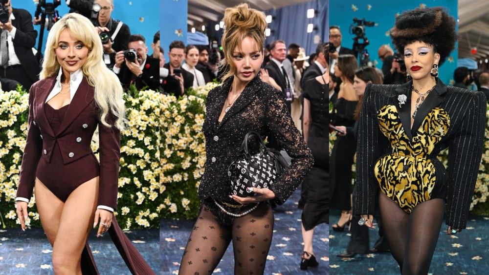 Sabrina Carpenter, Lisa and Doja Cat at the 2025 Met Gala.