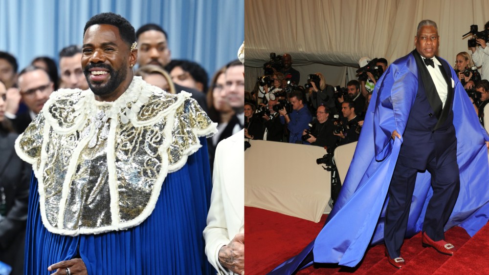 Colman Domingo at the 2025 Met Gala, Andre Leon Talley at the 2011 Met Gala