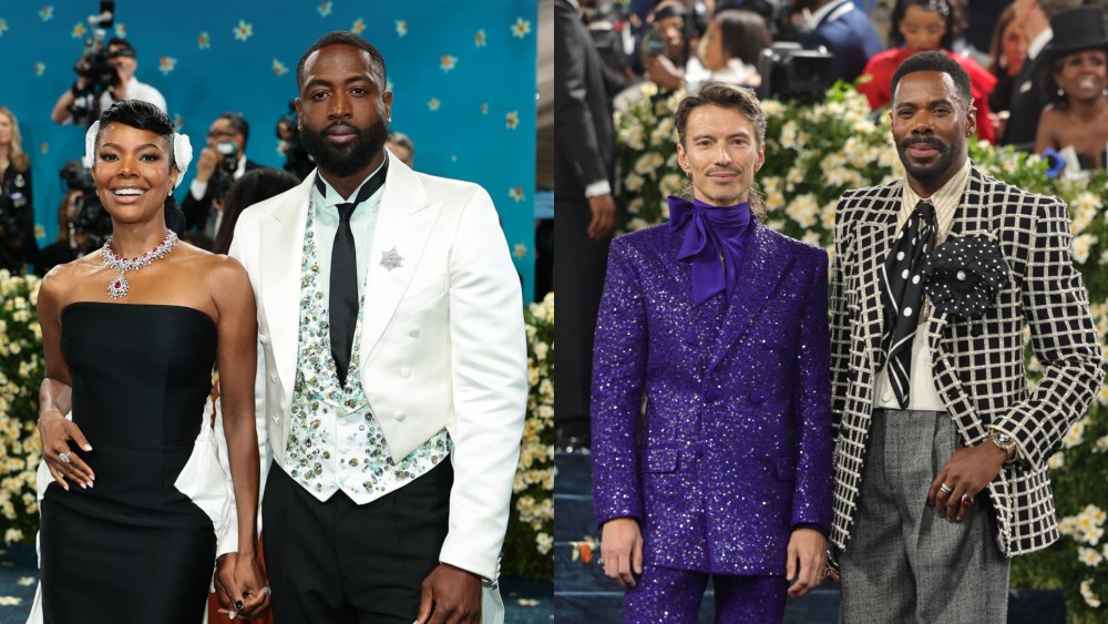 NEW YORK, NEW YORK - MAY 05: (L-R) Gabrielle Union Wade and Dwyane Wade attend the 2025 Met Gala Celebrating "Superfine: Tailoring Black Style" at Metropolitan Museum of Art on May 05, 2025 in New York City. (Photo by Dimitrios Kambouris/Getty Images for The Met Museum/Vogue) NEW YORK, NEW YORK - MAY 05: (L-R) Raúl Domingo and Colman Domingo, Met Gala Co-Chair, attend the 2025 Met Gala Celebrating "Superfine: Tailoring Black Style" at Metropolitan Museum of Art on May 05, 2025 in New York City. (Photo by Savion Washington/Getty Images)