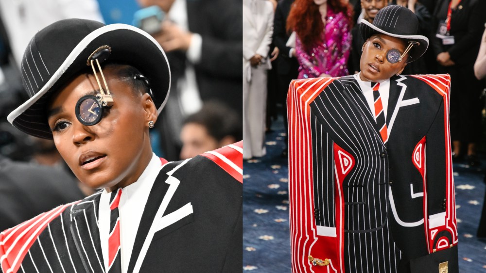 Janelle Monáe at the 2025 Met Gala.