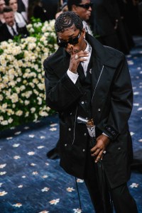 A$ap Rocky in custom AWGE at the 2025 Met Gala.
