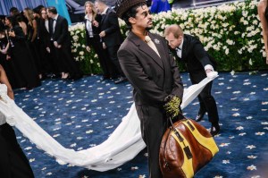 Bad Bunny in Prada at the 2025 Met Gala.