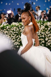Keke Palmer in Vera Wang at The 2025 Met Gala.