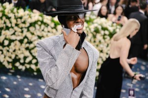 Alton Mason in Boss at the 2025 Met Gala