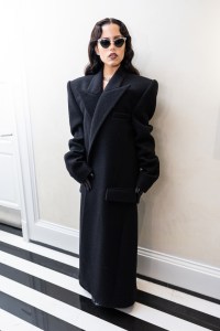 Jenna Ortega at The Mark Hotel before the 2025 Met Gala: "Superfine: Tailoring Black Style" held at the Metropolitan Museum of Art on May 5, 2025 in New York, New York.