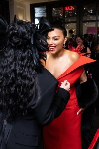 Paloma Elsesser at The Mark Hotel before the 2025 Met Gala: "Superfine: Tailoring Black Style" held at the Metropolitan Museum of Art on May 5, 2025 in New York, New York.