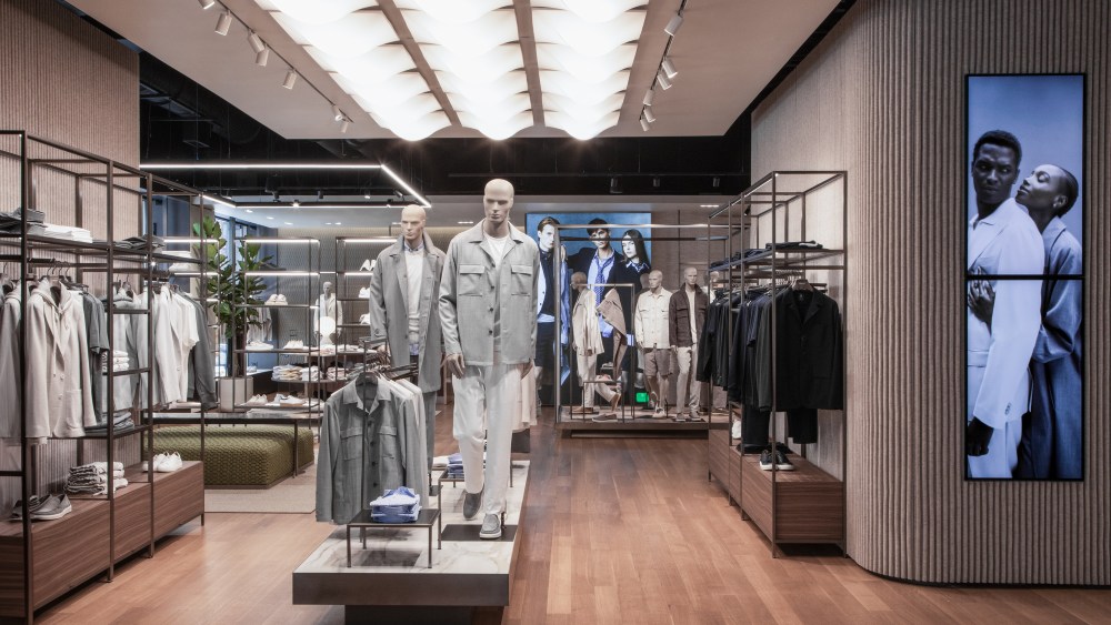 The Boggi Milano flagship on Madison Avenue.