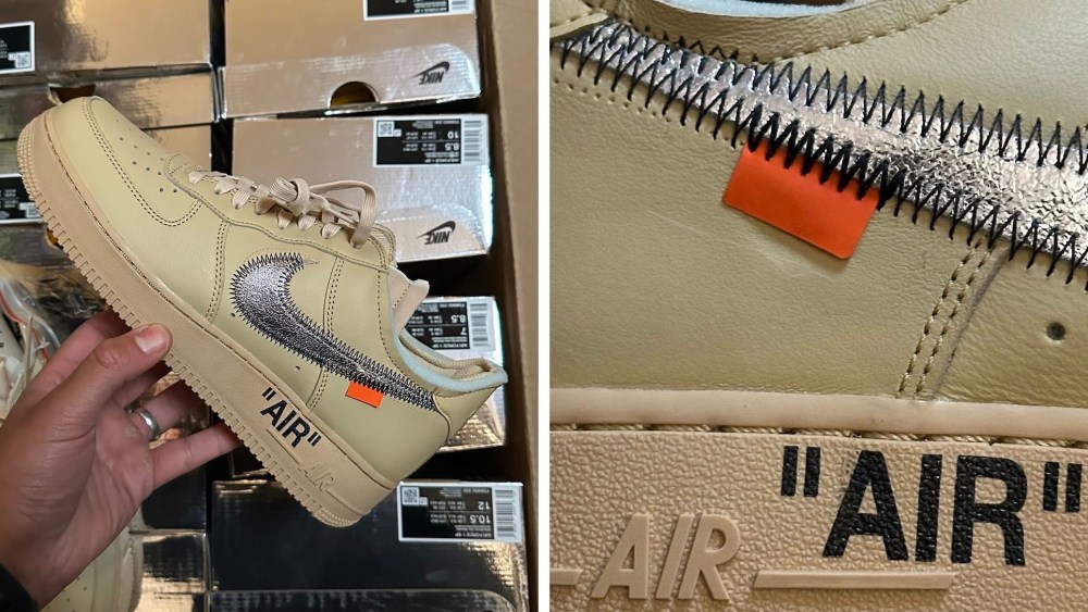 Off-White Nike Air Force 1 Low Sesame