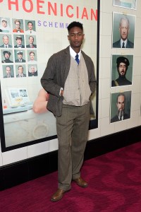 Drew Joiner at Focus Features' "The Phoenician Scheme" New York premiere held at Jazz at Lincoln Center on May 28, 2025 in New York, New York.