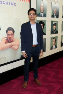 Saiham Ahmed at Focus Features' "The Phoenician Scheme" New York premiere held at Jazz at Lincoln Center on May 28, 2025 in New York, New York.