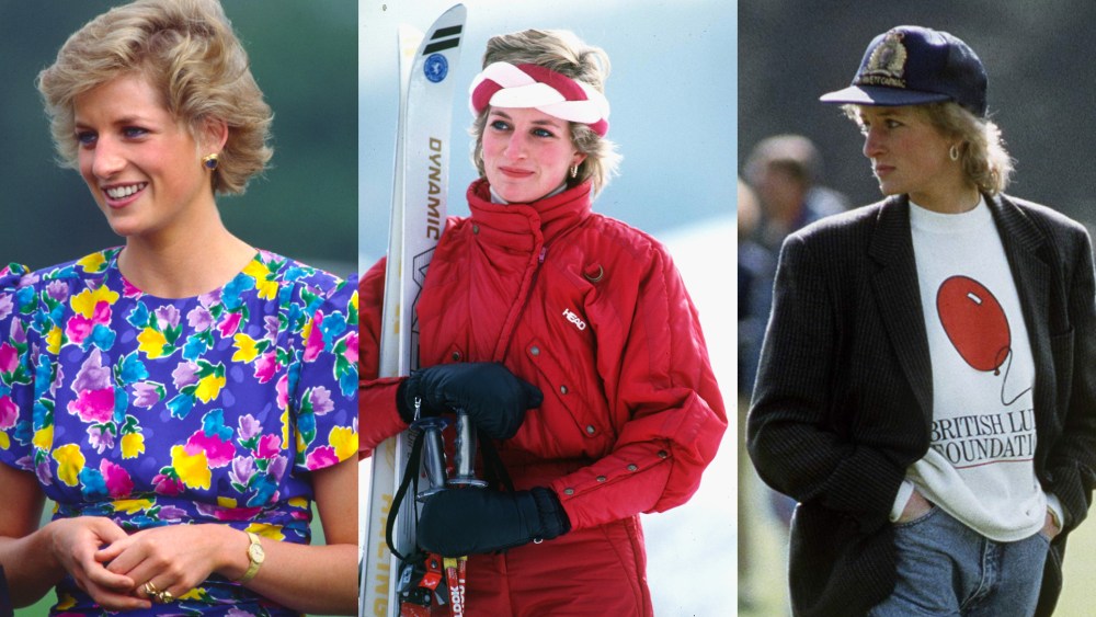 Princess Diana wearing some of the pieces feature in Julien's "Princess Diana’s Style & a Royal Collection" auction.