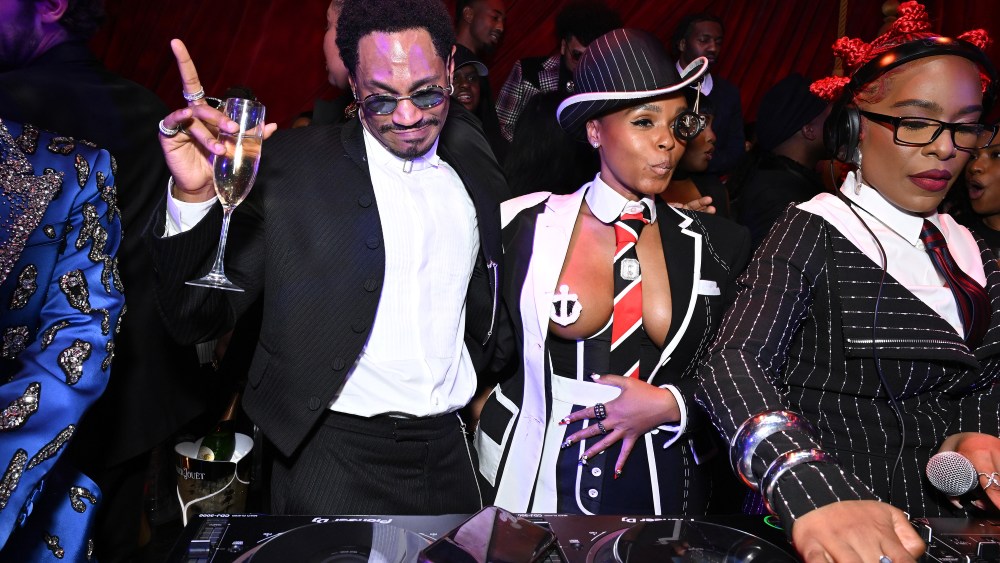 Kaytranada, Janelle Monae at the PUBLIC’s Met Gala after party with Doechii and Janelle Monae held at the PUBLIC Hotel on May 05, 2025 in New York, New York.