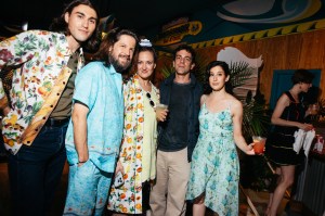 Presley Oldham, B.J. Novak, and Rachel Antonoff