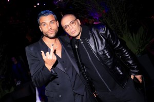 Badius, Richie Akiva at the Richie Akiva's "The After" hosted by Tyla, Colman Domingo, Doja Cat, Edward Enninful Met Gala after party held at Casa Cipriani on May 05, 2025 in New York, New York.