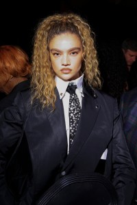 Kiana Alexis at the Richie Akiva's "The After" hosted by Tyla, Colman Domingo, Doja Cat, Edward Enninful Met Gala after party held at Casa Cipriani on May 05, 2025 in New York, New York.