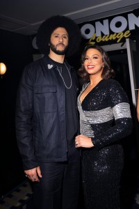 Colin Kaepernick, Nessa at the Richie Akiva's "The After" hosted by Tyla, Colman Domingo, Doja Cat, Edward Enninful Met Gala after party held at Casa Cipriani on May 05, 2025 in New York, New York.