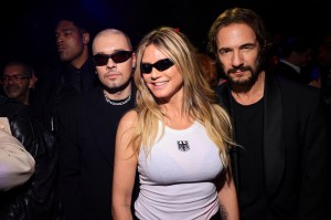 Heidi Klum, Thomas Hayo, guest at the Richie Akiva's "The After" hosted by Tyla, Colman Domingo, Doja Cat, Edward Enninful Met Gala after party held at Casa Cipriani on May 05, 2025 in New York, New York.
