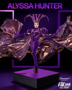 Alyssa Hunter in RuPaul’s Drag Race All Stars Season 10 streaming on Paramount+ 2025. Photo credit: Xavier Guerra/World of Wonder/Paramount+