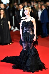 Imogen Poots at the "Bono: Stories of Surrender" Premiere at The 78th Cannes Film Festival at Palais des Festivals on May 16, 2025 in Cannes, France.