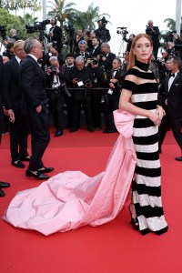 CANNES, FRANCE - MAY 18: Marina Ruy Barbosa attends the "The Phoenician Scheme" red carpet at the 78th annual Cannes Film Festival at Palais des Festivals on May 18, 2025 in Cannes, France. (Photo by Pascal Le Segretain/Getty Images)