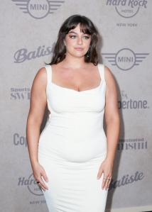Sixtine Rouyre at the Sports Illustrated Swimsuit Issue launch party held at the Hard Rock Times Square on May 15, 2025 in New York, New York.