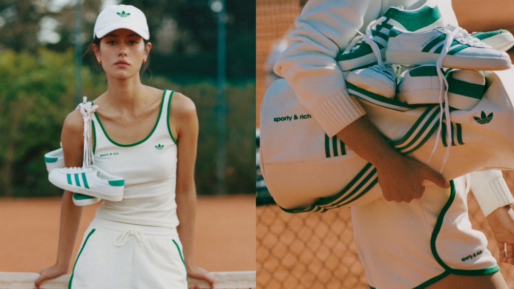 Adidas Originals and Sporty & Rich Release New Off-court Tennis-inspired Collection
