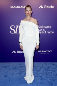 MIAMI BEACH, FLORIDA - MAY 28: Karolína Kurková attends the Swimwear Icons Hall of Fame, Inaugural Honors Night 2025 at Bass Museum on May 28, 2025 in Miami Beach, Florida. (Photo by John Parra/Getty Images for Paraiso Miami Beach)