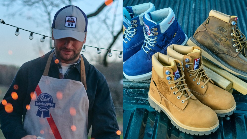 Timberland Pro and Pabst Blue Ribbon collaboration