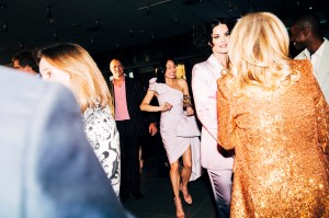 Nigel Barker, Cristen Chin, and Jaimie Alexander
