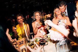 Nicky Hilton, Andie MacDowell, Kathy Hilton, and Wes Gordon