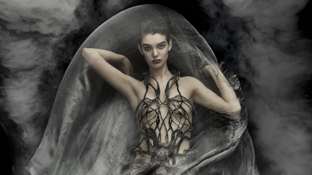 Crépuscule dress from the spring 2016 "Blooming Ashes" haute couture collection.