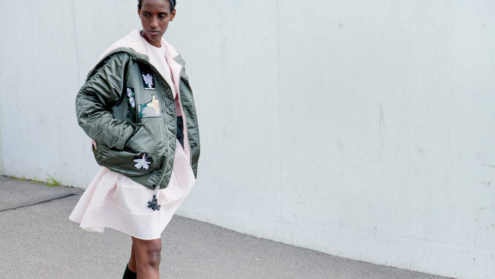 Cecilie Bahnsen's collaboration with Alpha Industries