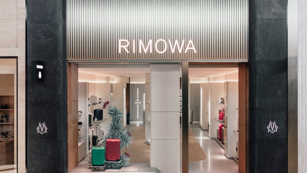 The new Rimowa boutique at Yorkdale Shopping Centre in Toronto.
