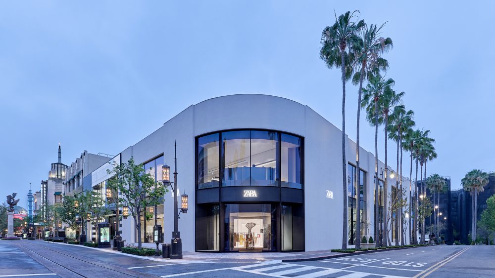 Zara at The Grove.