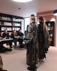 Eleonora Maccarone showcases her “Restanza” collection.