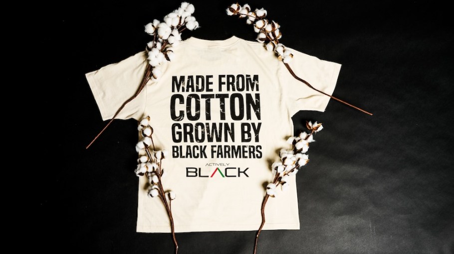 T-shirt from Actively Black's new collection.