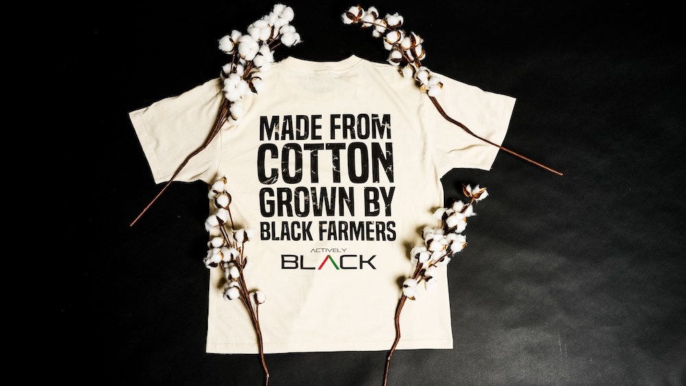 T-shirt from Actively Black's new collection.