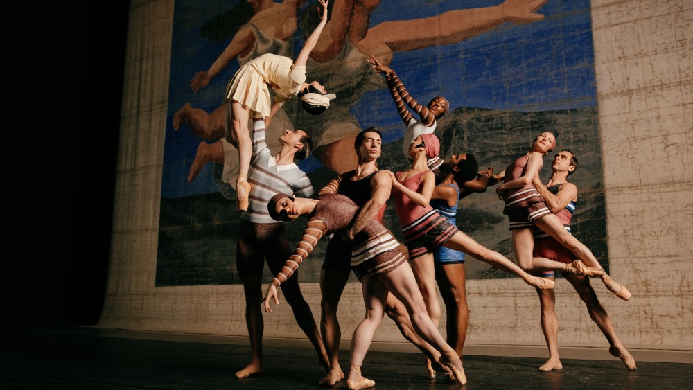 Chanel's "Le Train Bleu" with the English National Ballet at the V&A East Storehouse.