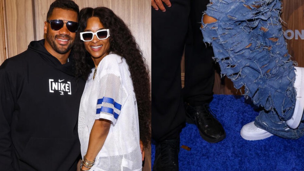 Ciara and Russell Wilson wear sneakers at Fanatic Fest NYC 2025