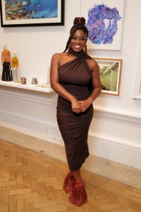 LONDON, ENGLAND - JUNE 11: Clara Amfo attends the Royal Academy of Arts Summer Exhibition Preview Party 2025 on June 11, 2025 in London, England. (Photo by Darren Gerrish/WireImage for Royal Academy of Arts )
