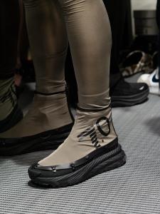 Backstage at Emporio Armani Men's Spring 2026 show as part of Milan Men's Fashion Week on June 21, 2025 in Milan, Italy.